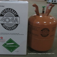 High purity refrigerant gas R404a 10.9kg disposable cylinder